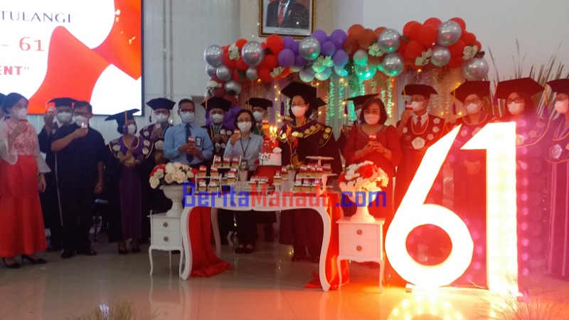 Dies Natalis ke-61, Universitas Sam Ratulangi Manado Semakin Kuat dan Unggul