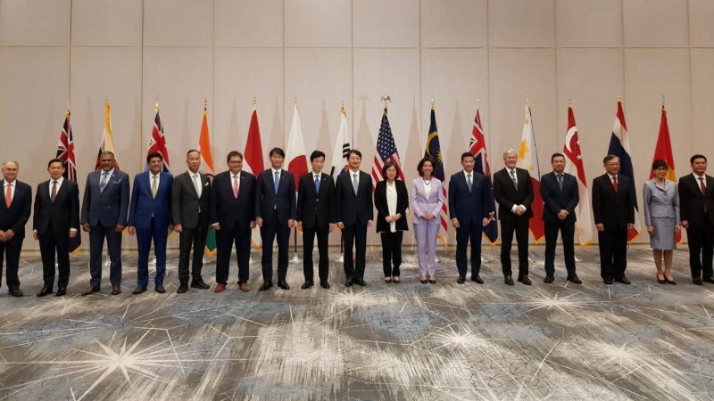 Bertemu USTR, Menko Airlangga Hartato: Penguatan Kerja Sama Ekonomi dan Awali IPEF Ministerial Meeting