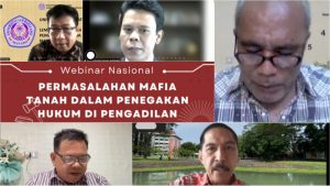 Webinar Nasional Unsrat, Hakim Djamaludin Ismail: Belum Ada Mafia Tanah Diadili di Sulut