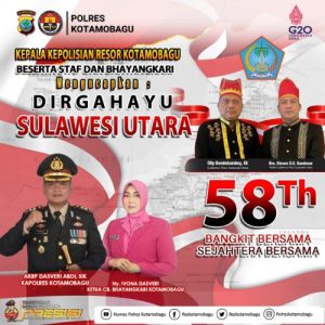 Kapolres Dasvery Abdi Ajak Komponen Wujudkan Sulut Aman, Nyaman, dan Bahagia