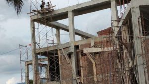 Pemkot Kotamobagu Geram Pekerja Bangunan Perpustakaan Langgar SOP K3