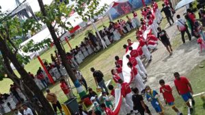 Pembentangan Bendera Sepanjang 27 Meter Warnai Pembukaan FPSL 2022