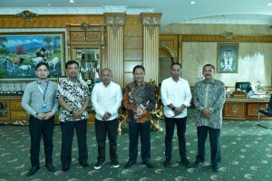 Kerjasama di Bidang Pendidikan, Bupati Sachrul Mamonto Kunjungi UNIKOM Bandung