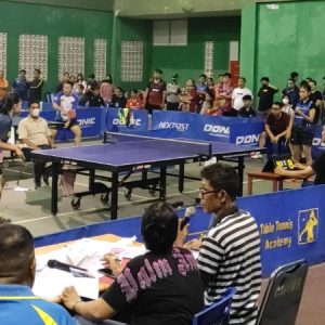Tabitha Dotulung, Cucu Gubernur Olly Dondokambey, Jawara Kadet Putri, Segel Tiket Kejurnas Tenis Meja