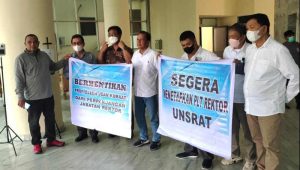 Layangkan Mosi Tidak Percaya, Sejumlah Dosen Unsrat Tuntut Dua Hal Ini