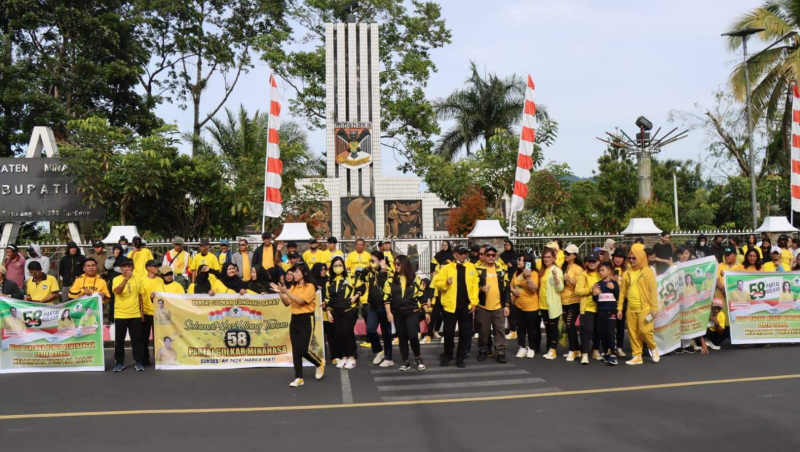 Empat Agenda Ini Meriahkan HUT ke-58 Partai Golkar di Minahasa