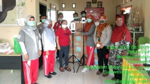 Fokus Tanggulangi Penyebaran Covid-19, Desa Bentenan Indah Lengkapi Alkes