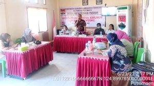 Desa Bentenan Indah Gelar Musdes Rembuk Stunting