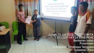 Desa Bentenan Indah Tuntaskan Pekerjaan Drainase Tertutup