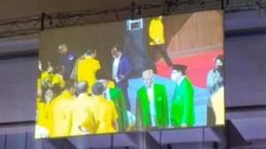 Sejumlah Ketua Umum Partai Hadiri Puncak Perayaan HUT ke-58 Partai Golkar