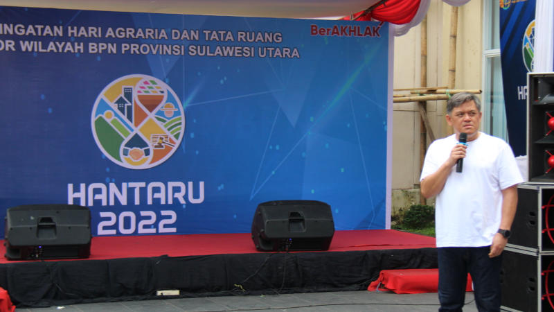 Peringatan Hantaru 2022 Kanwil BPN Sulut Berlangsung Meriah