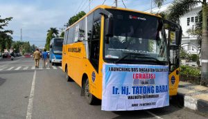 Wali Kota Tatong Bara Siapkan Layanan Bus Gratis