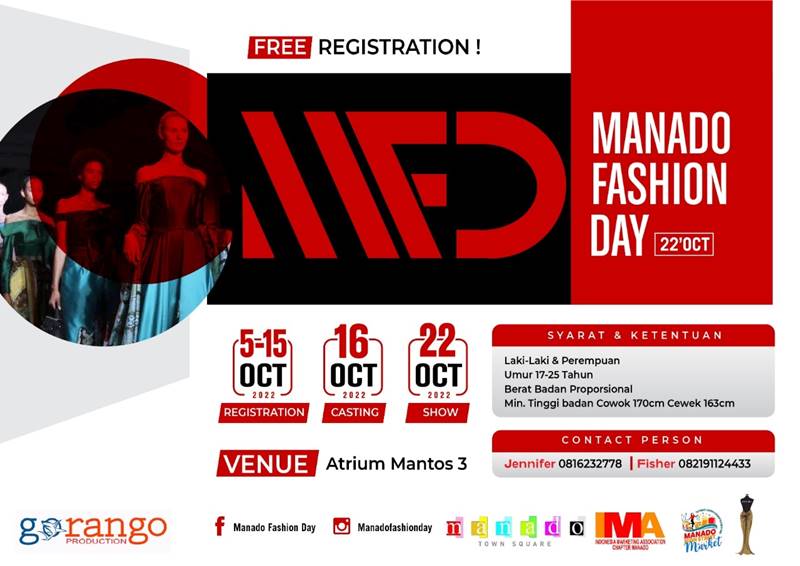 Manado Fashion Day 2022: Ajang Kreativitas Para Fashion Lover