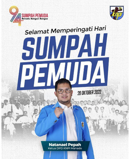 Pemuda Harus Jaga Toleransi dan Kebersamaan, Natanael Pepah: Itu Kekuatan Kita