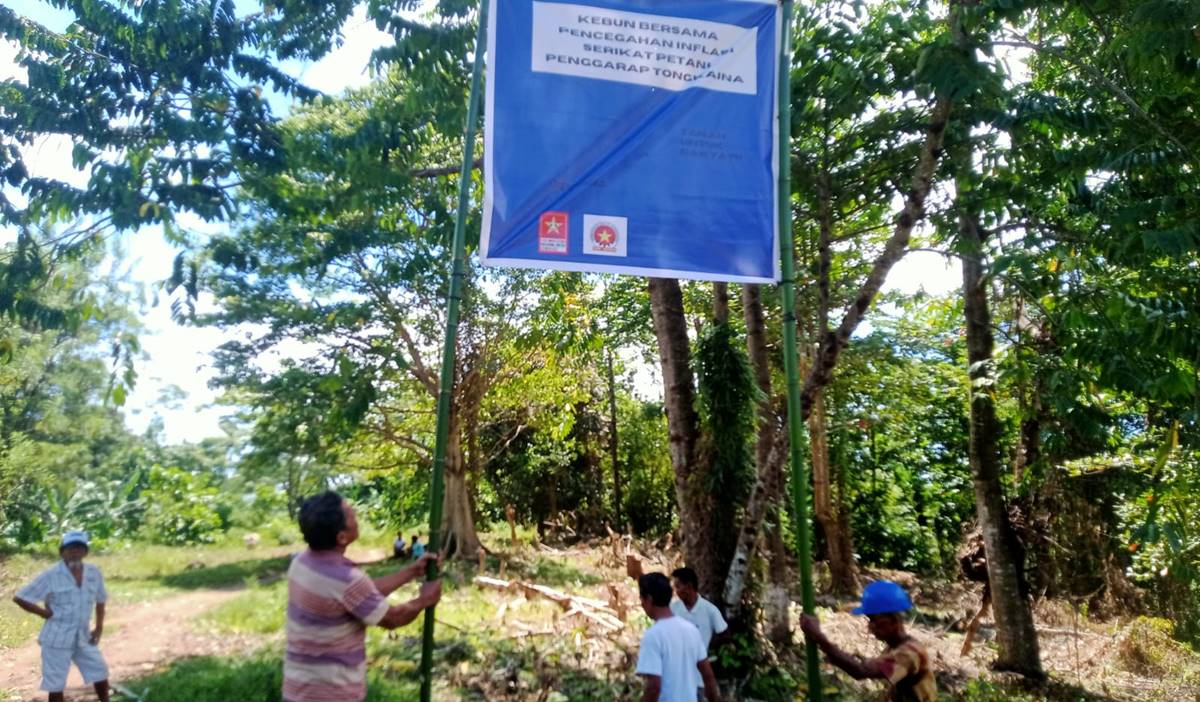 PARADE Sulut Gagas Kebun Inflasi Bersama LMND dan Serikat Petani Penggarap Tongkaina