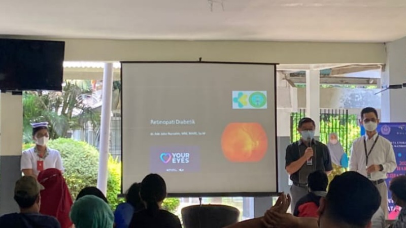 KSM Ilmu Kesehatan Mata RSUP Kandou Ingatkan Deteksi Dini Terkait Retinopati Diabetik
