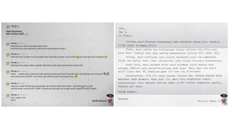KFC Coffee ‘Damaikan’ Gen Z dan Boomers di Momen Sumpah Pemuda