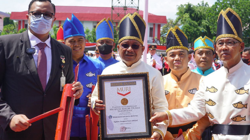 Rekor MURI Tercipta di HUT ke-32 Kota Bitung