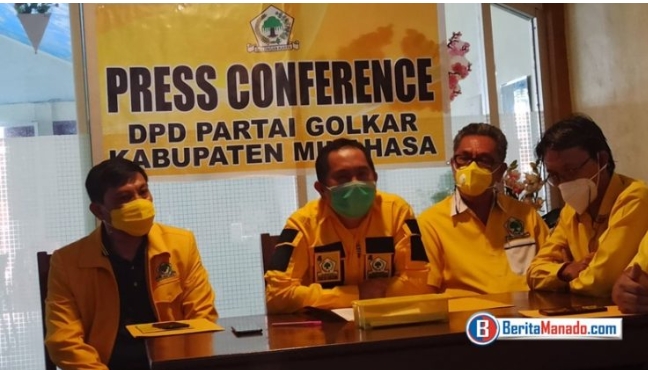 Empat Agenda Ini Meriahkan HUT ke-58 Partai Golkar di Minahasa