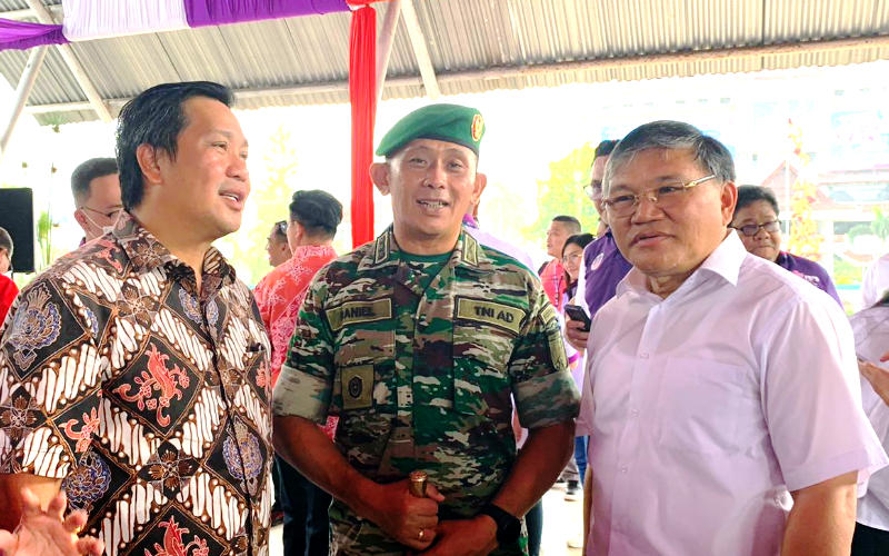 FSPG Sinode GMIM Resmi Dibuka, Kolonel Inf Daniel Lalawi Hadir Beri Dukungan