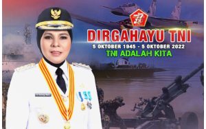 HUT Ke-77 TNI, Wali Kota Tatong Bara Beri Ucapan Khusus untuk Dandim 1303/Bolmong