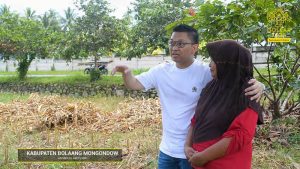 Golkar Peduli, Aditya Anugrah Moha Dengar Curhatan Petani Jagung Bolmong