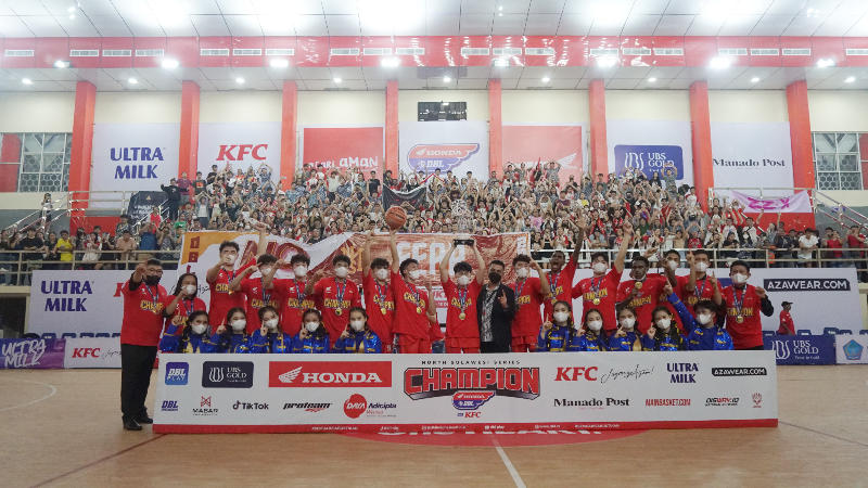 MIS dan Benzar Jadi Jawara Honda DBL North Sulawesi Series 2022
