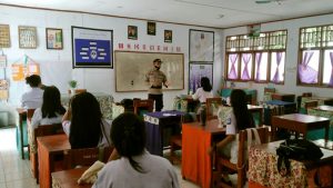 Bersandi Bina Waspada Samrat 2022, Polres Bitung Sasar ke Sekolah-sekolah