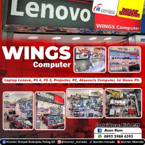 Butuh Rekomendasi Laptop? Wings Computer itCenter Saja!