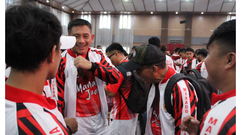 Kolonel Inf Daniel Lalawi Sebut Kontingen Manado Siap Tunjukkan Sportivitas dan Jadi Juara Umum