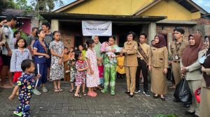 DP3A Kotamobagu<br>Kembalikan Kecerian Anak-Anak Korban Musibah Kebakaran