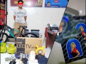 Kepergok sedang Beraksi, Maling di Manado ini Gasak Apa Saja dari Barang Elektronik hingga Tisu Magic Khusus Pria