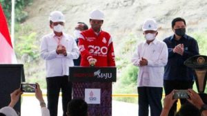 Presiden Jokowi Resmikan PLTA Poso dan Malea di Poso