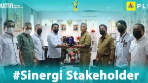 Jalin Silaturahmi dan Bahas Peluang Kerjasama, GM PLN Suluttenggo Temui Bupati Franky Wongkar