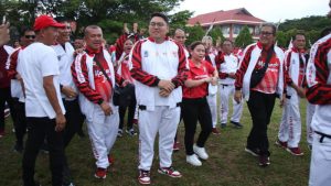 Manado Pimpin Klasemen Porprov, Rio Dondokambey Terus Semangati Atlet