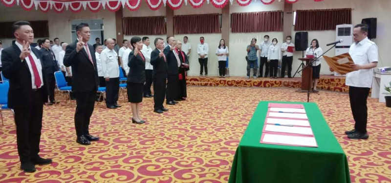 Mutasi Sejumlah Pejabat Eselon Dua di Pemkot Manado, Ini Nama-namanya