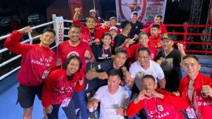 Diasuh Juara MMA Windri Patilima, Kickboxer Kotamobagu Tampil Gemilang di Porprov Sulut 2022