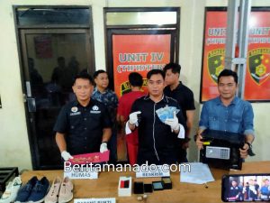 Pencuri Masuk Rumah Gasak Brankas dan Perhiasan di Manado, Ditangkap Polisi di Bolmong