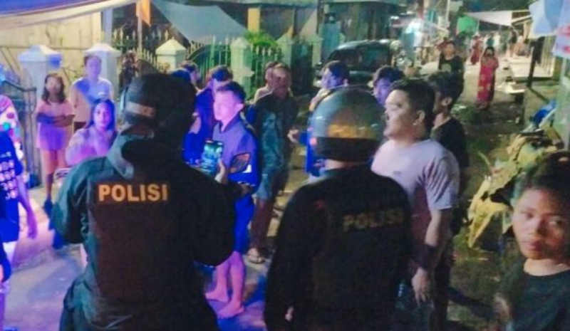 Polisi di Manado Sambangi Lokasi Nobar Piala Dunia, Judi dan Konvoi Dilarang