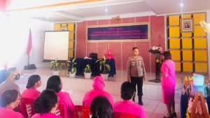 Kapolres Bitung Sebut Bhayangkari Tiang Rumah Tangga Anggota Polri