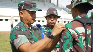 Kolonel Inf Hengki Setiawan Buka Latihan Penanggulangan Bencana Alam Korem 131/Santiago