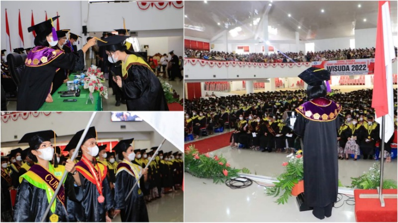 Pimpin Wisuda Terakhir sebagai Rektor Unsrat, Ellen Kumaat Ingatkan hal ini