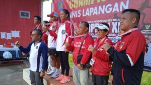 Tim Tenis Bolmong Tampil Gemilang, Raih Empat Emas di Porprov