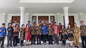 Dikunjungi BKSAUA Sulut, Wali Kota Tatong Bara Bahas Moderasi Umat Beragama