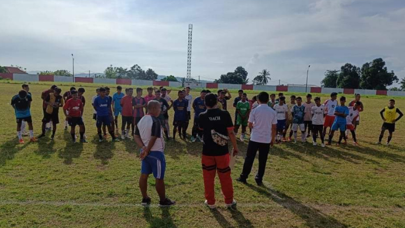 Kesebelasan Bitung Bakal Dijamu Tuan Rumah di Laga Perdana Porprov Sulut 2022