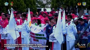 Pembukaan Porprov XI Meriah, Olly Dondokambey Sebut Momentum Jalin Kekerabatan