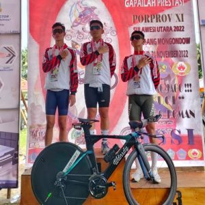 Porprov Bolmong: Manado Sabet Semua Medali di Nomor ITT Junior Balap Sepeda