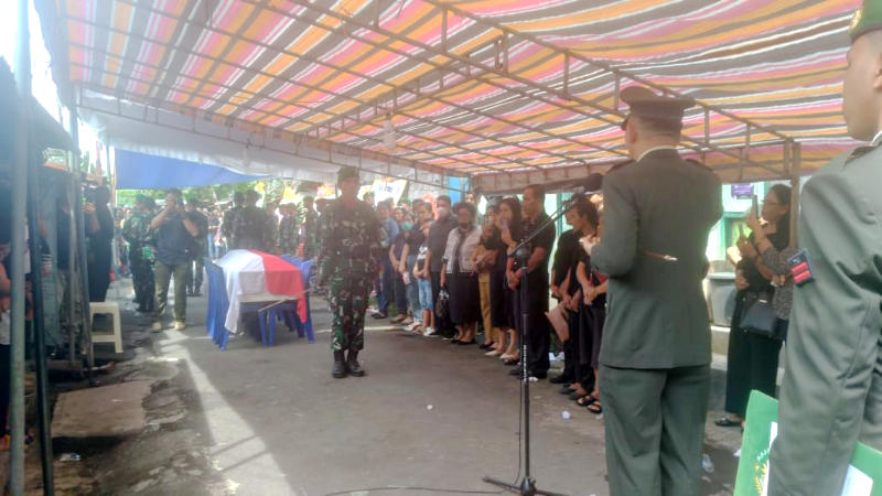 Kodim 1309/Manado Berduka, Bendera Setengah Tiang Dikibarkan 10 Kodim 1309/Manado Berduka, Bendera Setengah Tiang Dikibarkan