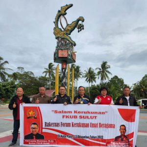 FKUB Sulut Gaungkan Semangat Kerukunan dari Tugu Khatulistiwa