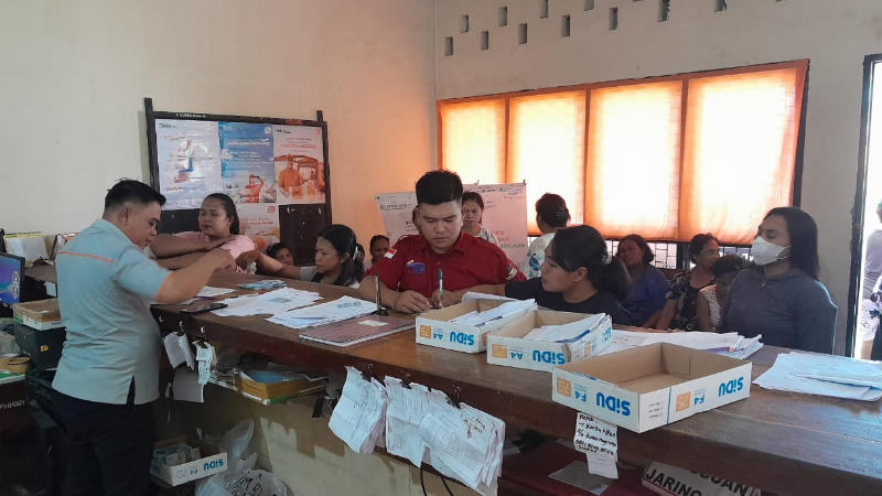 Kantor Pos Siau Barat Tuntas Salurkan BLT BBM Tahap II Bagi Warga Kepulauan